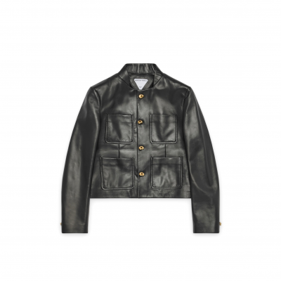 BOTTEGA VENETA LEATHER BLOUSON 843999V5BX01000